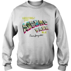 Greetings From Asbury Park Nj Bruce Springsteen Sweatshirt